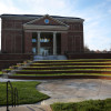 The amphitheater at CPCC's new Cato III Building seats 130.