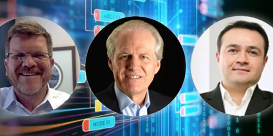 Rob Norris (CEO), David Doctor (COO), and Umit Cali (PHD - CTO) of Energyxchain in Huntersville