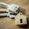 Flat lay of real estate concept