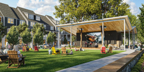 The Plaza rendering at Birkdale Village