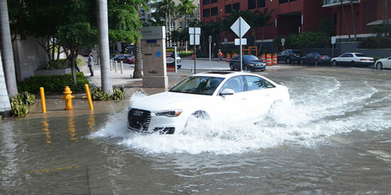 NOAA photo; Flooding in Miami