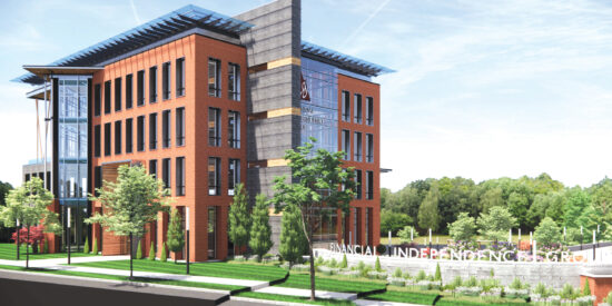 Edifice designed the new building.