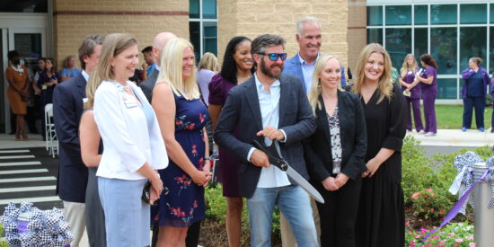 Martin Truex Jr. Foundation Children's Emergency ribbon cutting