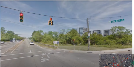 Rendering of new buildings in Birkdale as seen from Sam Furr