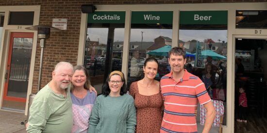 The Hideway owners:Jon and Debbie Huffman, Tina and Jay (not pictured) Kleinschmidt, and Laura and Ryan Messenger.