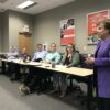 Mecklenburg County Commissioner Pat Cotham addresses a LKN Chamber candidate training class