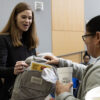 100 local maintenance workers and custodians at Central Piedmont Community College  were surprised with gifts and recognizing their hard work / Photos by Rubbermaid