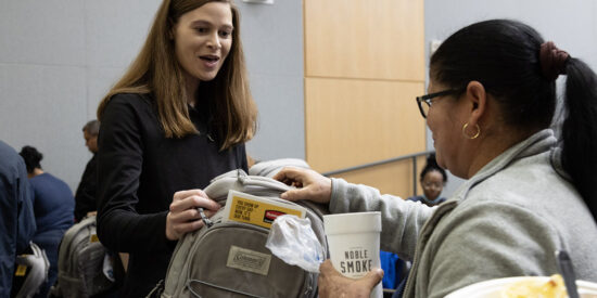 100 local maintenance workers and custodians at Central Piedmont Community College  were surprised with gifts and recognizing their hard work / Photos by Rubbermaid